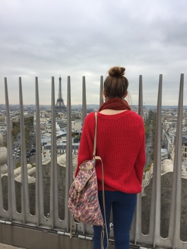 Top of Arc de Triomphe